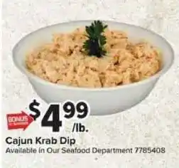 Giant Food Cajun Krab Dip offer
