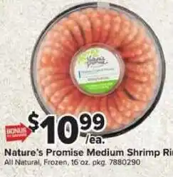 Giant Food Nature's Promise Medium Shrimp Ring offer