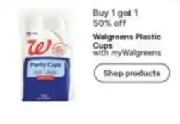 Walgreens Walgreens Plastic Cups offer