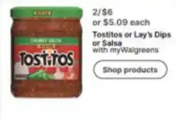 Walgreens Tostitos Salsa offer