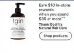 Walgreens tgin natural hair care offer