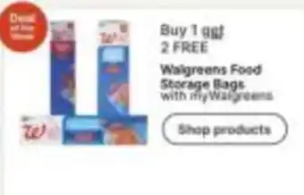Walgreens Walgreens Food Storage Bags offer