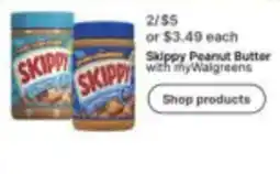 Walgreens Skippy Peanut Butter offer