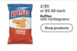 Walgreens Ruffles offer