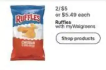 Walgreens Ruffles offer