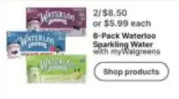 Walgreens Waterloo Sparkling Water offer