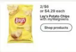 Walgreens Lay's Potato Chips offer