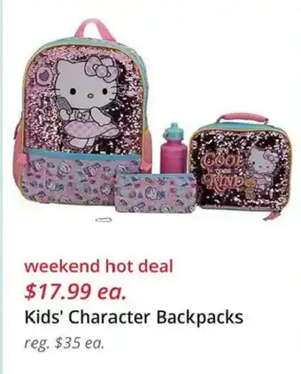 Kids' Character Backpacks