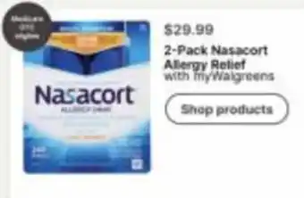Walgreens Nasacort Allergy Relief offer