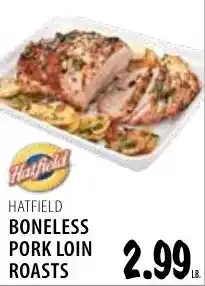 Karns Hatfield boneless pork loin roasts offer