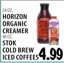Karns Stok cold brew iced coffees offer