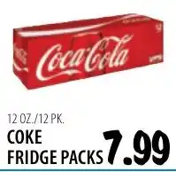 Karns Coca Cola fridge packs offer