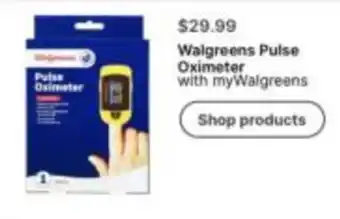 Walgreens Pulse Oximeter