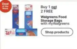 Walgreens Walgreens Food Storage Bags offer