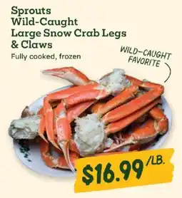 Sprouts Farmers Market Sprouts wild-caught large snow crab legs & claws offer