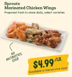Sprouts Farmers Market Sprouts marinated chicken wings offer