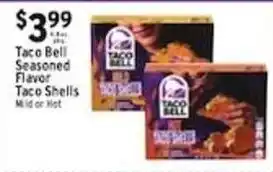 Taco Bell Seasoned Flavor Taco Shells