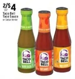 Associated Taco Bell Taco Sauce or Salsa Verde offer