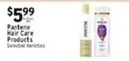 Associated Pantene Hair Care Products offer