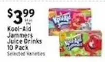Associated Kool-Aid Jammers Juice Drinks offer