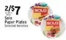 Associated Solo Paper Plates offer