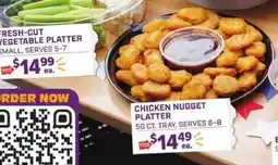 Giant Food Chicken Nugget Platter offer