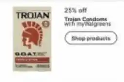 Walgreens Trojan condoms offer
