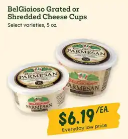 Sprouts Farmers Market BelGioioso Parmesan offer
