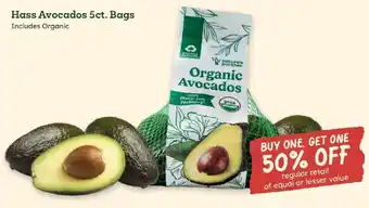 Sprouts Farmers Market Nature's Partner Organic Avocados offer