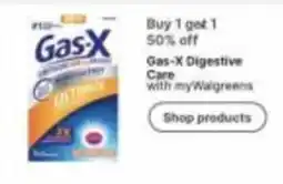 Walgreens Gas-X Digestive Care offer