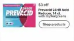 Walgreens Prevacid 24hr acid reducer offer