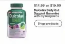 Walgreens Dulcolax daily gut support gummies offer