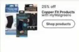 Walgreens Copper Fit Products offer