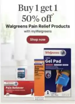 Walgreens Walgreens Pain Relief Products offer