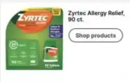 Walgreens Zyrtec Allergy Relief offer
