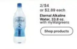 Walgreens Eternal Alkaline Water offer