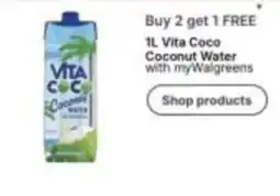 Walgreens Vita Coco Coconut Water offer
