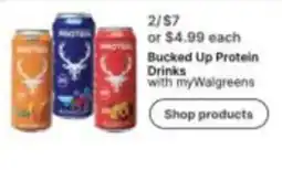 Walgreens Bucked Up Protein Drinks with myWalgreens offer