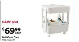 Michaels Deli Craft Cart offer