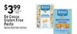 Associated De Cecco Gluten Free Pasta offer