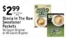 Associated Stevia In The Raw Sweetener Packets offer