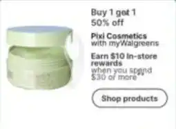 Walgreens Pixi Cosmetics offer