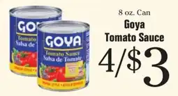 Morton Williams Goya tomato sauce offer