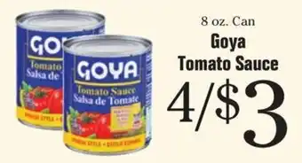 Morton Williams Goya tomato sauce offer