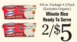 Morton Williams Minute Rice Ready To Serve offer
