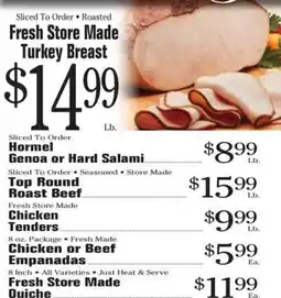 Morton Williams Hormel Genoa or Hard Salami offer