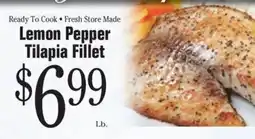 Morton Williams Lemon Pepper Tilapia Fillet offer