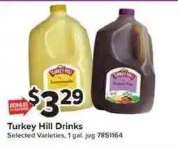 Giant Food Turkey Hill Drinks offer