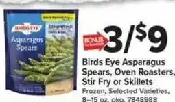 Giant Food Birds Eye Asparagus Spears offer
