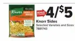 Giant Food Knorr Sides offer
